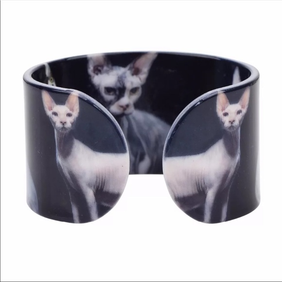 NWT Canadian Hairless Sphynx Cat Bracelet - Picture 9 of 10